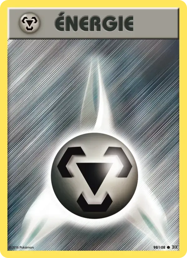 Carte Pokémon Énergie Métal #98 — Évolutions XY
