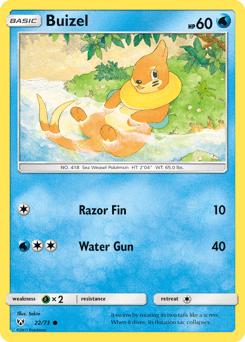 Carte Pokémon Mustébouée #22 — Légendes Brillantes