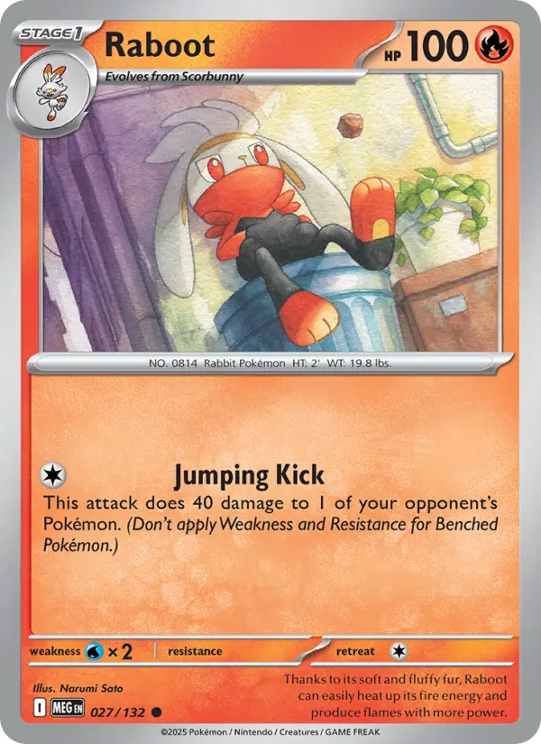 Carte Pokémon Lapyro #027 — Méga-Évolution