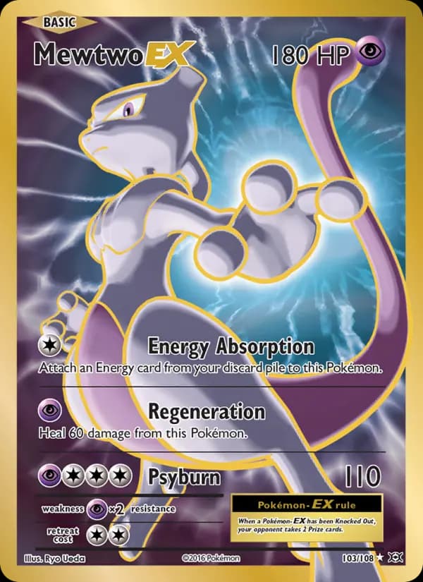 Mewtwo EX #103 — Evolutions