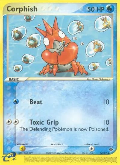 Corphish #54 — Dragon