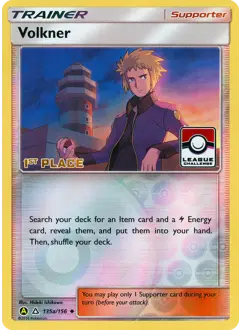 Carte Pokémon Volkner #135a — Ultra-Prisme