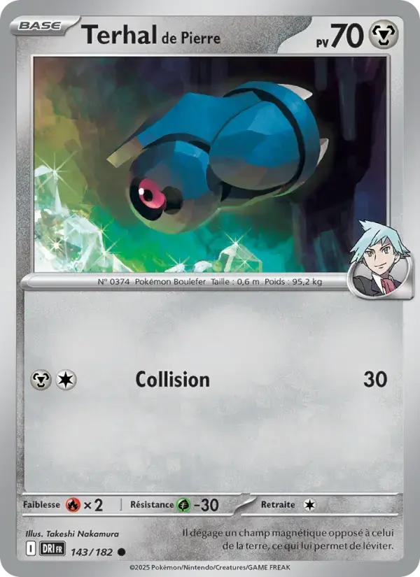 Carte Pokémon Terhal de Pierre #143 — Rivalités Destinées