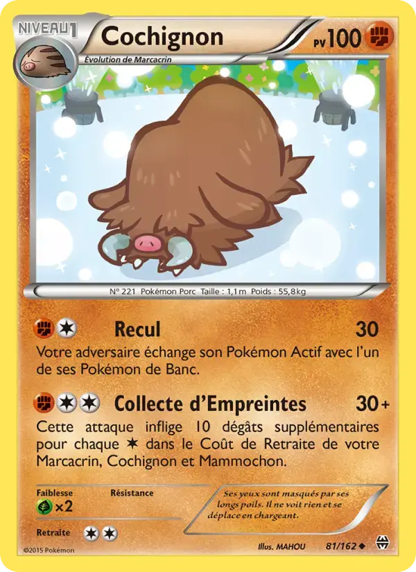 Carte Pokémon Cochignon #81 — Impulsion Turbo