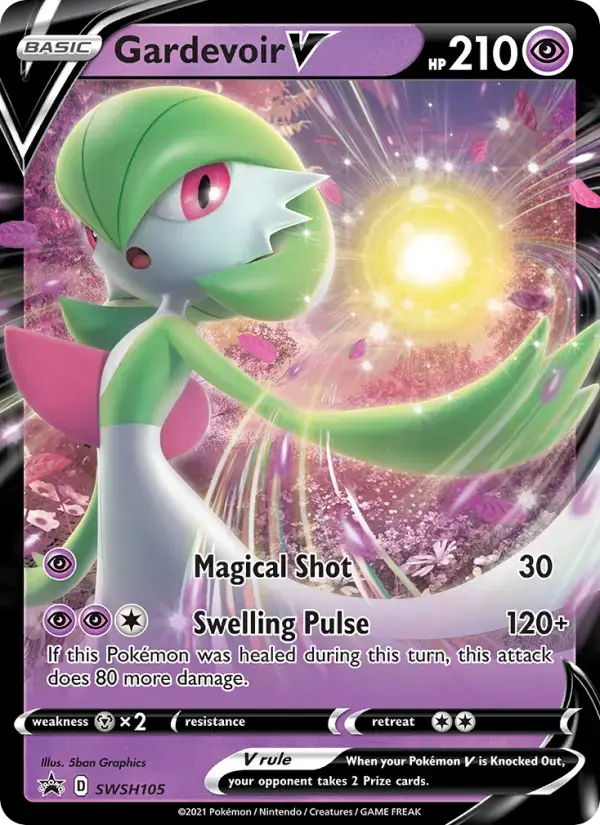 Gardevoir V #SWSH105 — Sword & Shield Promos