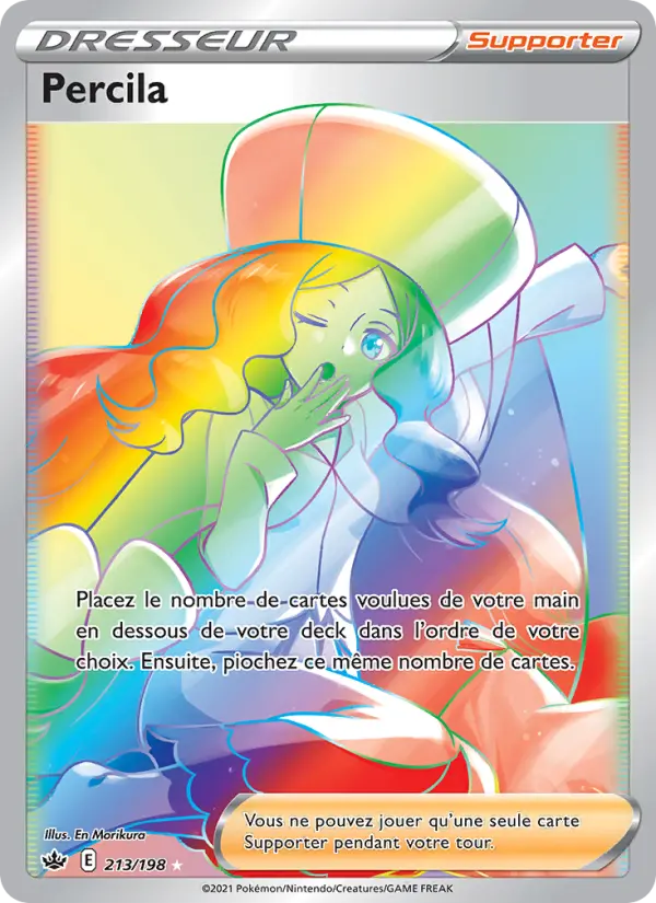 Carte Pokémon Percila #213 — Règne de Glace