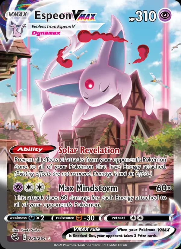 Espeon VMAX #270 — Fusion Strike