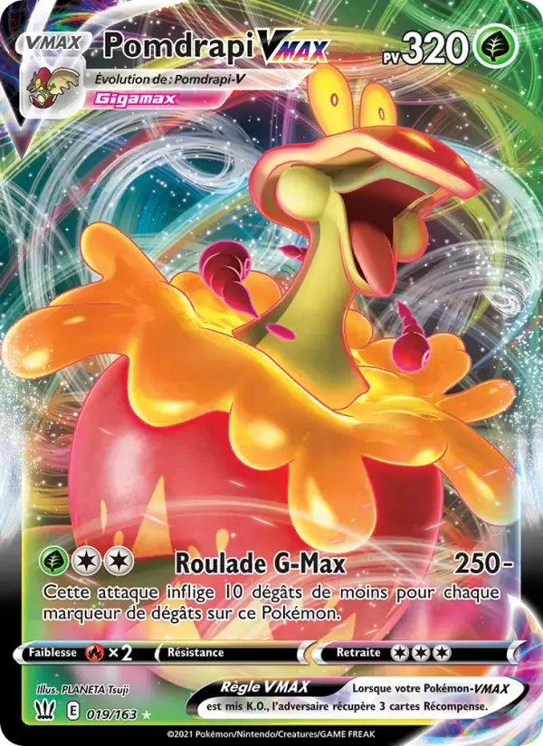 Carte Pokémon Pomdrapi VMAX #19 — Styles de Combat