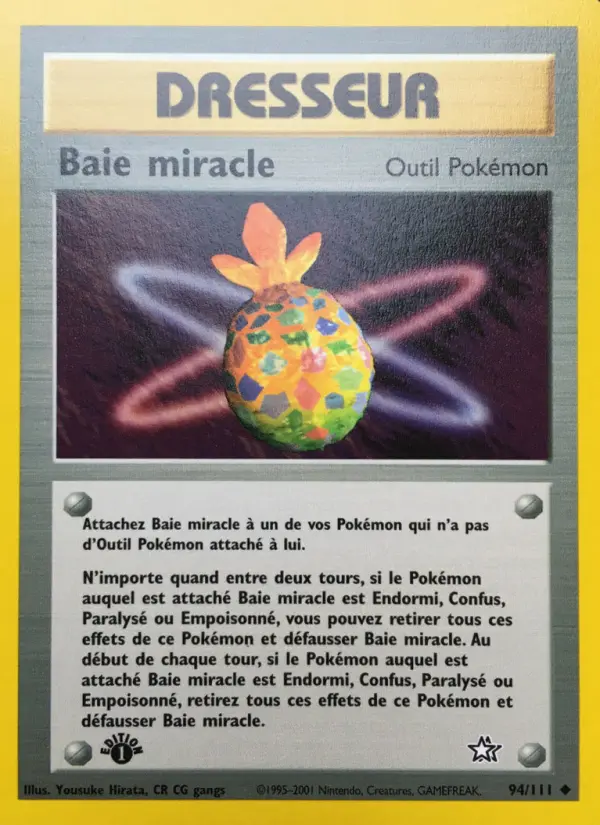 Carte Pokémon Baie miracle #94 — Neo Genesis