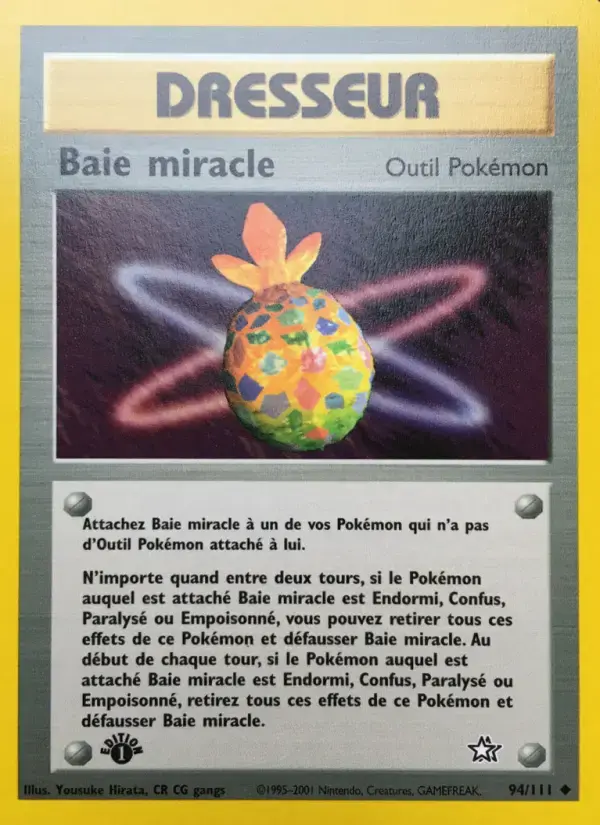 Carte Pokémon Baie miracle #94 — Neo Genesis