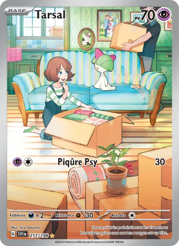 Carte Pokémon Tarsal #211 — Écarlate et Violet
