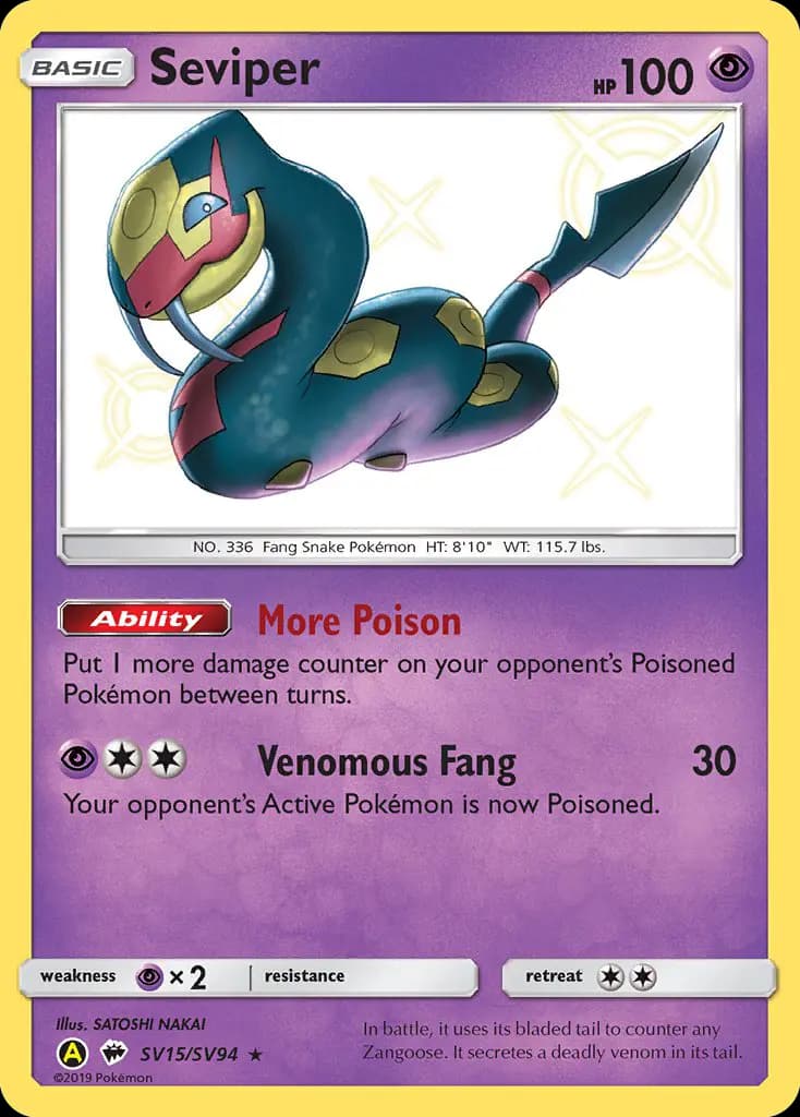 Seviper #SV15 — Hidden Fates