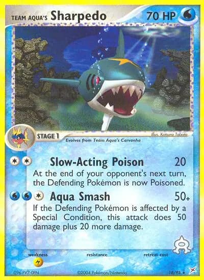 Team Aqua's Sharpedo #18 — Team Magma vs Team Aqua
