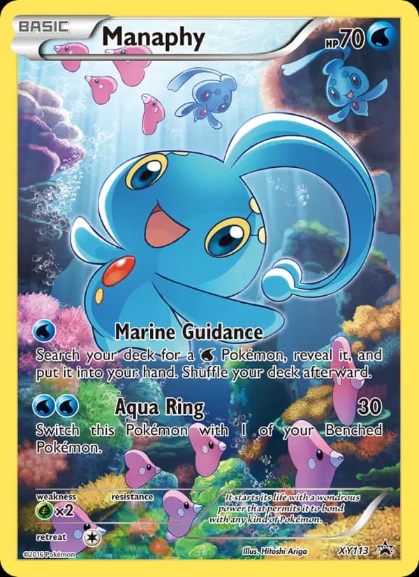 Manaphy #XY113 — XY Promos
