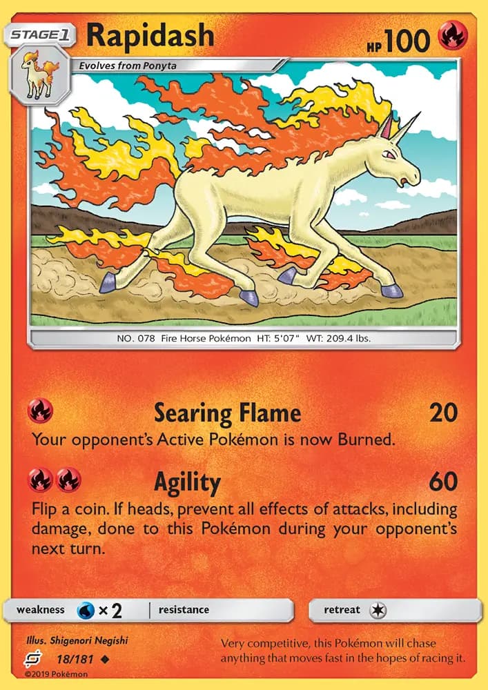 Rapidash #18 — Team Up