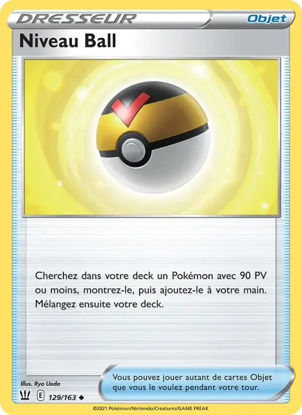 Carte Pokémon Niveau Ball #129 — Styles de Combat
