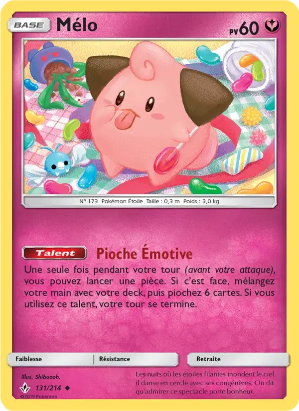 Carte Pokémon Mélo #131 — Alliance Infaillible