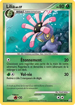 Carte Pokémon Lilia #105 — Éveil des Légendes