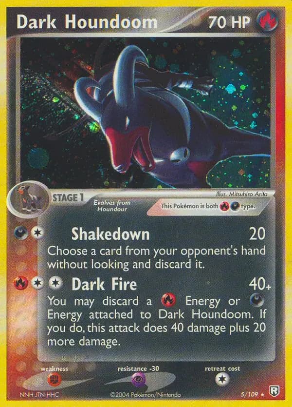 Dark Houndoom #5 — EX Team Rocket Returns