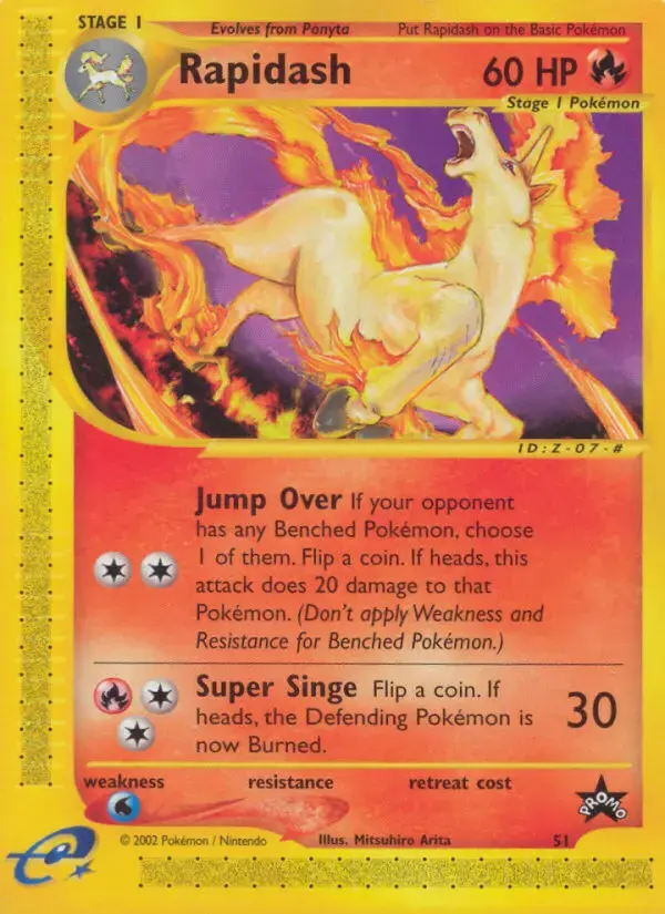 Carte Pokémon Galopa #51 — Promos Wizards