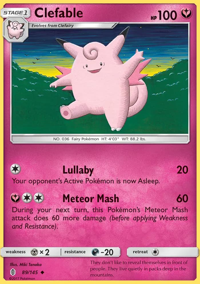 Clefable #89 — Guardians Rising