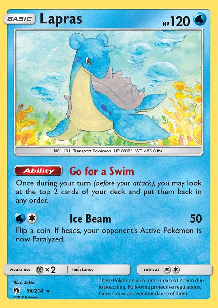 Lapras #56 — Lost Thunder