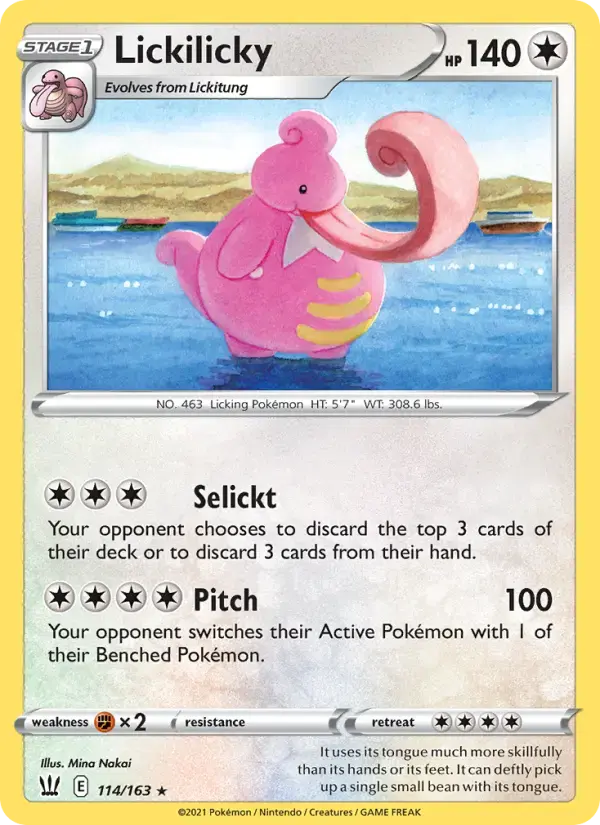Lickilicky #114 — Battle Styles