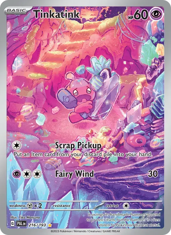 Tinkatink #216 — Paldea Evolved