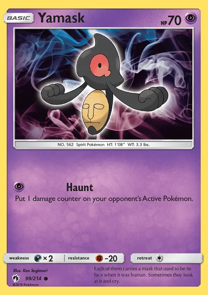Yamask #99 — Lost Thunder