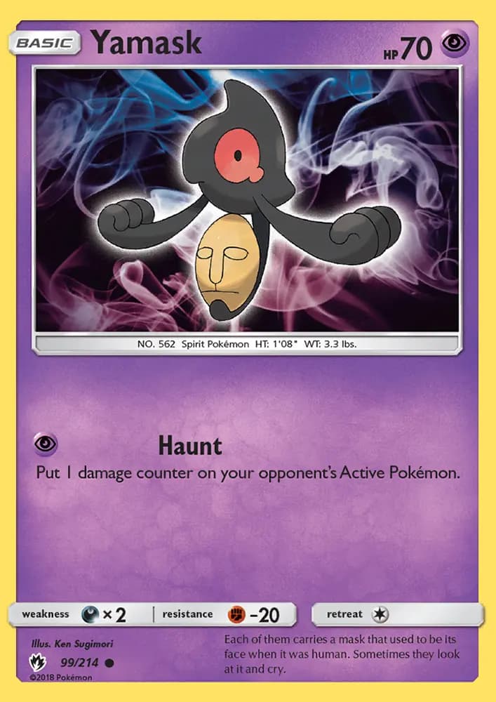 Yamask #99 — Lost Thunder