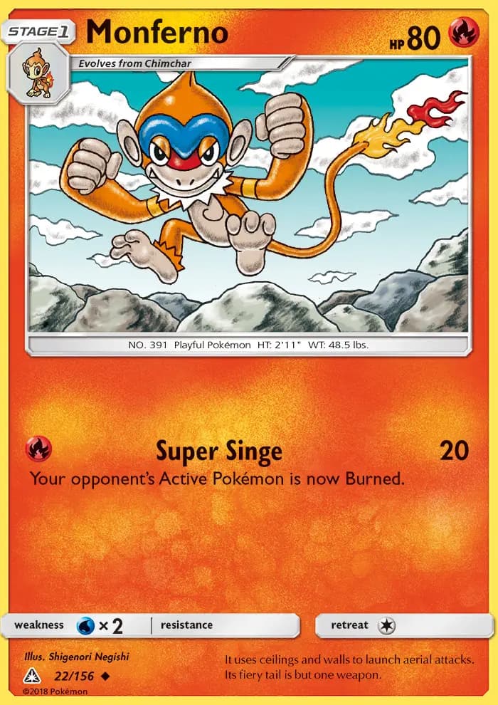 Monferno #22 — Ultra Prism