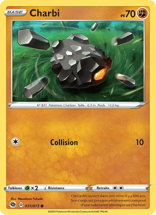 Carte Pokémon Charbi #31 — La Voie du Maître