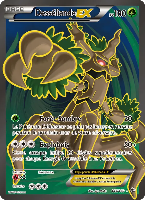 Carte Pokémon Desséliande EX #145 — Primo-Choc