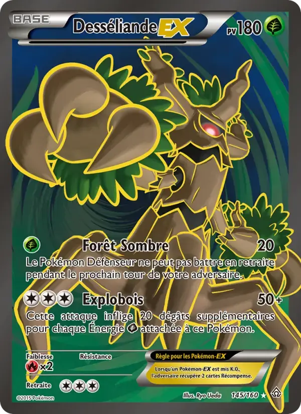 Carte Pokémon Desséliande EX #145 — Primo-Choc