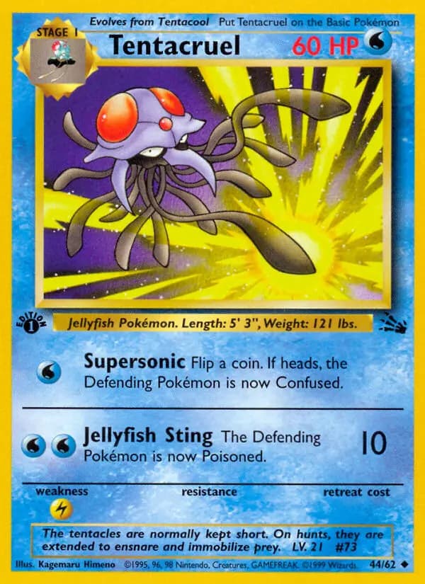 Tentacruel #44 — Fossil