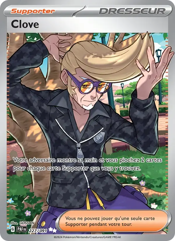 Carte Pokémon Clove #227 — Destinées de Paldea
