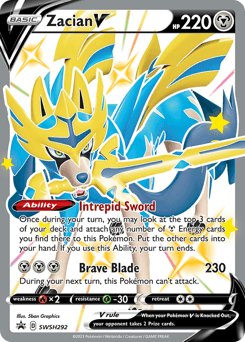 Zacian V #SWSH292 — Sword & Shield Promos