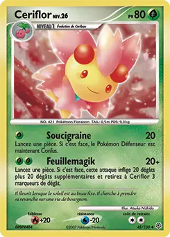 Carte Pokémon Ceriflor #45 — Diamant et Perle