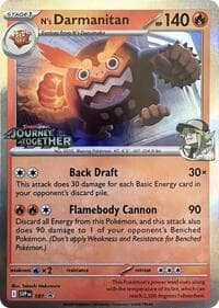 Carte Pokémon Darumacho de N #181 — Promos Écarlate et Violet