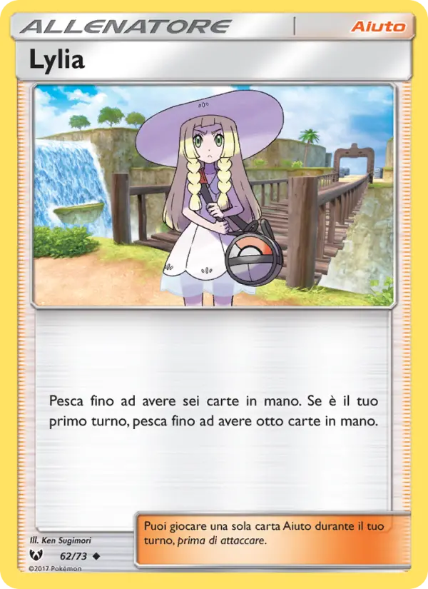 Carte Pokémon Lilie #62 — Légendes Brillantes