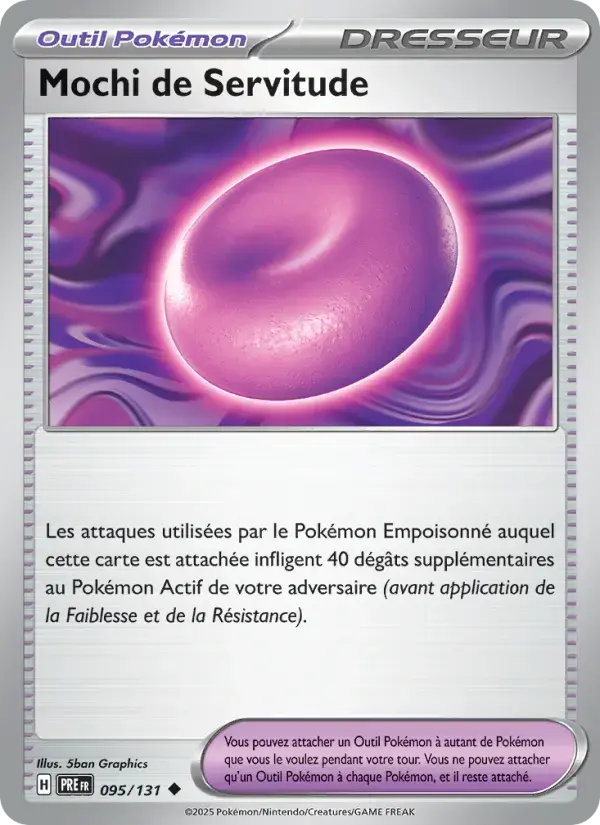 Carte Pokémon Mochi de Servitude #095 — Évolutions Prismatiques