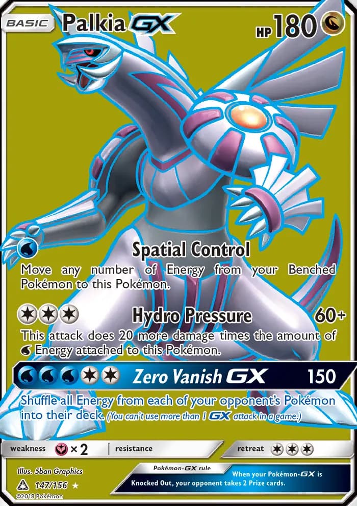 Palkia GX #147 — Ultra Prism
