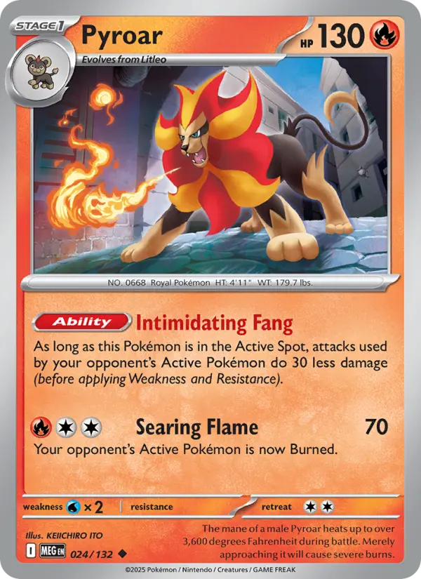 Carte Pokémon Némélios #024 — Méga-Évolution