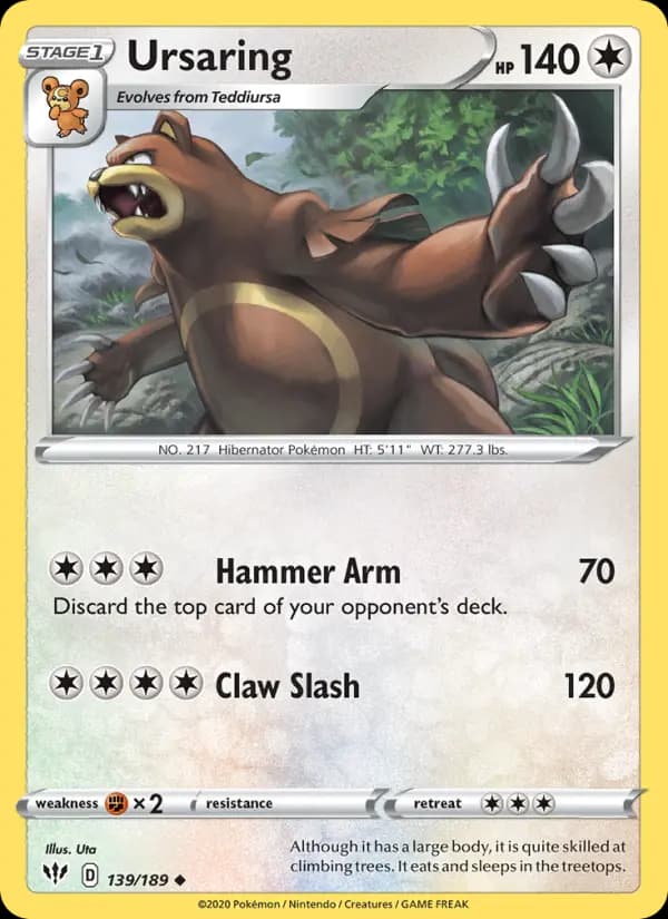 Ursaring #139 — Darkness Ablaze