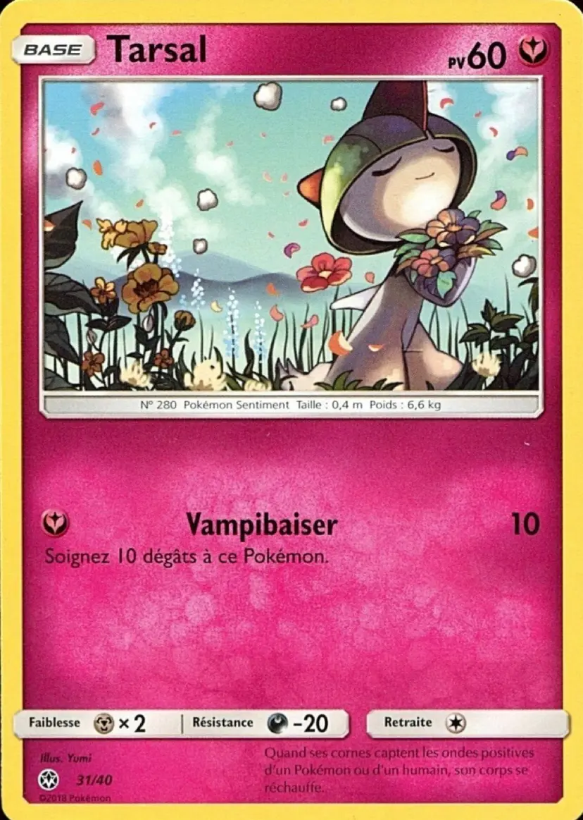 Carte Pokémon Tarsal #31 — 2018 Promo McDonald's