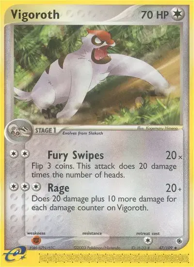 Vigoroth #47 — Ruby & Sapphire