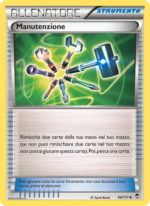 Carte Pokémon Entretien #96 — Poings Furieux