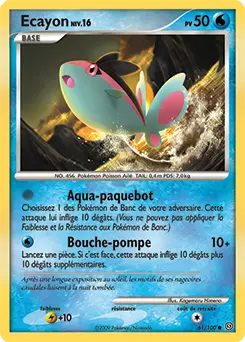 Carte Pokémon Ecayon #61 — Tempête