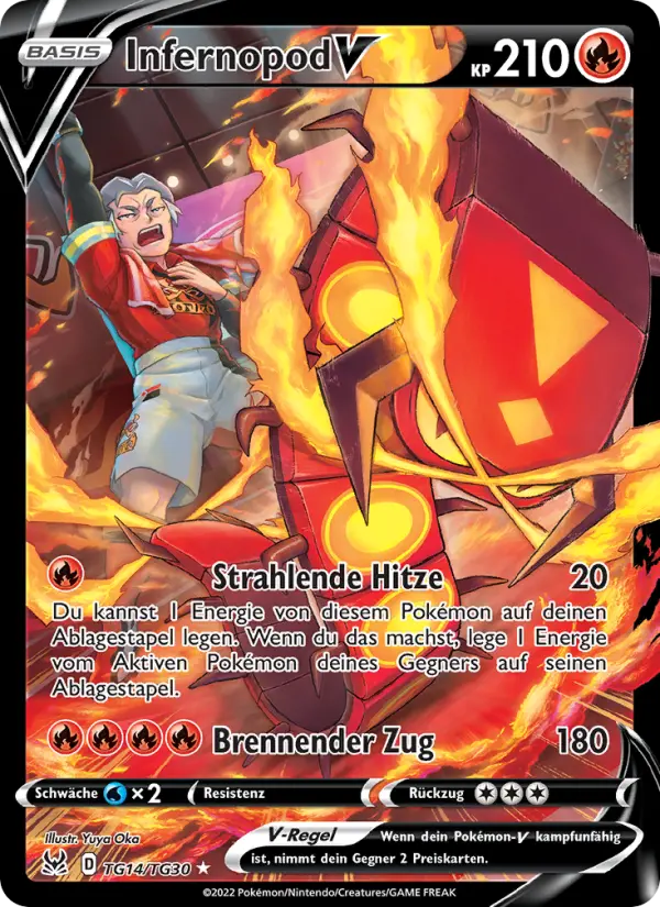 Carte Pokémon Scolocendre V #TG14 — Origine Perdue