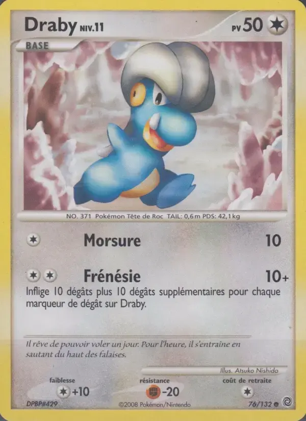 Carte Pokémon Draby #76 — Merveilles Secrètes
